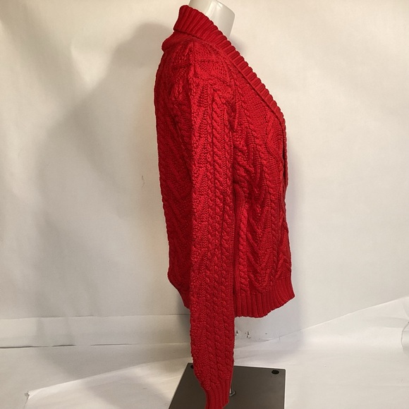 Shawl Collar Cardigan Sweater by Lauren Ralph Lauren Womens size medium - Picture 4 of 10